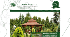 Desktop Screenshot of gtlandscaping.com