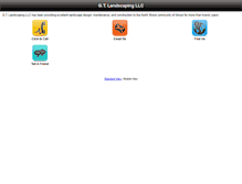 Tablet Screenshot of gtlandscaping.com